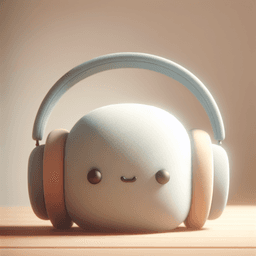 Portrait of a pair of headphones