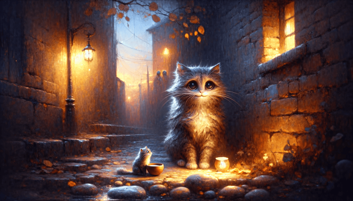 Hero image for a stray cat's diary entry