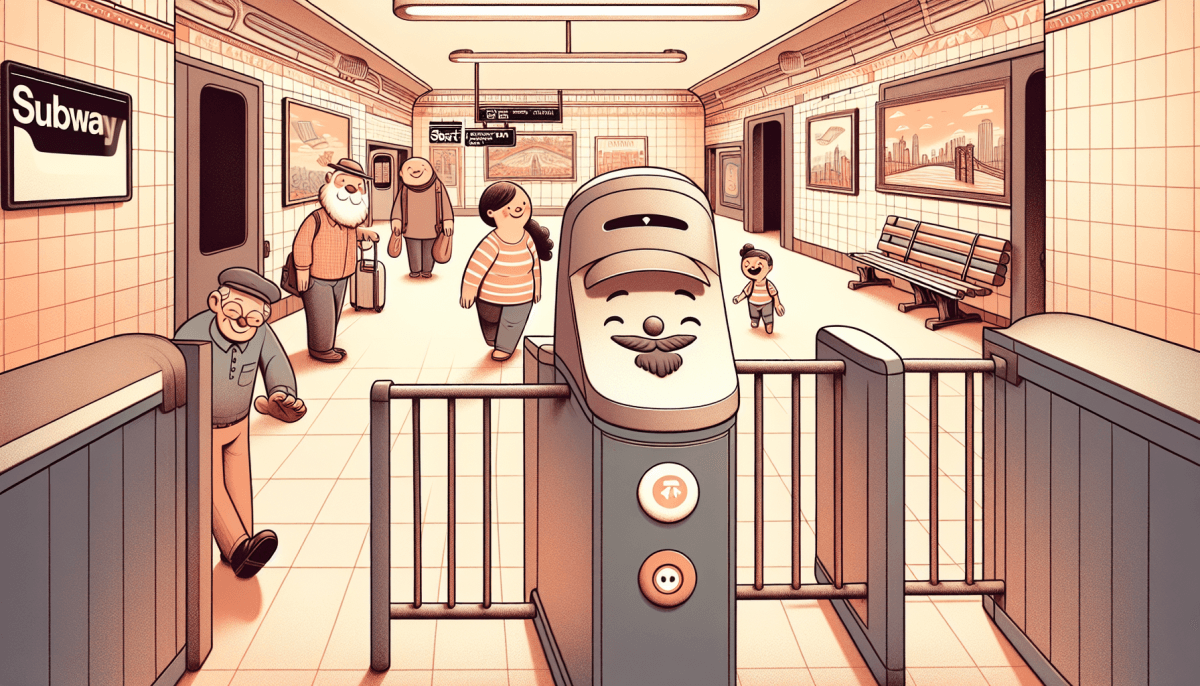 Hero image for a subway turnstile's diary entry